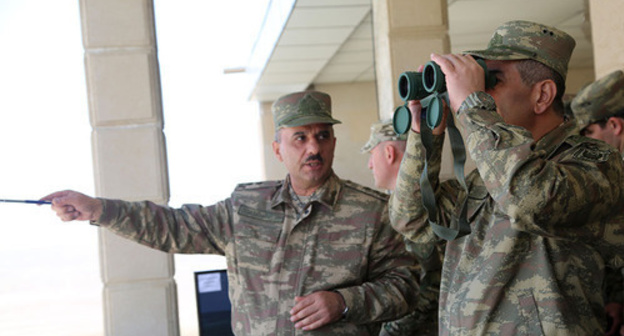 Azerbaijani Army officers. Photo: http://mod.gov.az/ru/foto-arhiv-045/?gid=18455 Azerbaijani Army officers. Photo: http://mod.gov.az/ru/foto-arhiv-045/?gid=18455