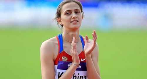 Maria Kuchina. Photo: http://kbrria.ru/sport/mariya-kuchina-vnov-prygnula-vyshe-vseh-v-mire-19334 Maria Kuchina. Photo: http://kbrria.ru/sport/mariya-kuchina-vnov-prygnula-vyshe-vseh-v-mire-19334