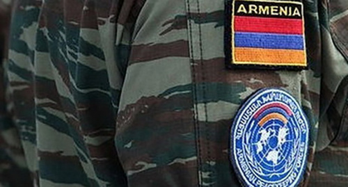 Chevron of the Nagorno-Karabakh Defence Army. Photo http://vzglyad.az/news.php?id=59246 Chevron of the Nagorno-Karabakh Defence Army. Photo http://vzglyad.az/news.php?id=59246