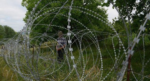 The border between Ukraine and Russia. Photo http://www.mfa.gov.ge The border between Ukraine and Russia. Photo http://www.mfa.gov.ge