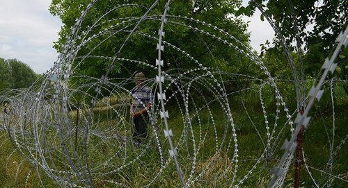 The border between Ukraine and Russia. Photo http://www.mfa.gov.ge The border between Ukraine and Russia. Photo http://www.mfa.gov.ge