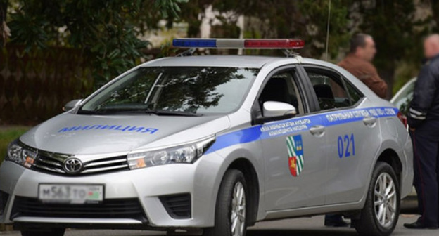 Police car. Photo: Sputnik / Tomas Tkhaitsuk Police car. Photo: Sputnik / Tomas Tkhaitsuk