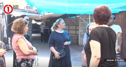 Sellers protest against dismantling of Firdusi market, Yerevan, July 2017. Screenshot: https://www.youtube.com/watch?v=I6OcYfCCGL0 Sellers protest against dismantling of Firdusi market, Yerevan, July 2017. Screenshot: https://www.youtube.com/watch?v=I6OcYfCCGL0