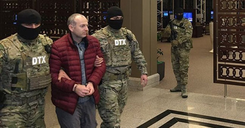 Blogger Alexander Lapshin has been extradited to Azerbaijan. Baku, February 2017. Photo: Sputnik/ Murad Orujov Blogger Alexander Lapshin has been extradited to Azerbaijan. Baku, February 2017. Photo: Sputnik/ Murad Orujov