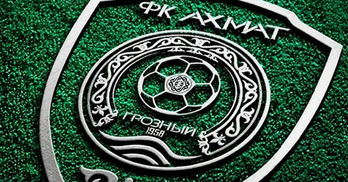 An emblem of the "Akhmat" football club. Photo https://grozny.tv/ An emblem of the "Akhmat" football club. Photo https://grozny.tv/