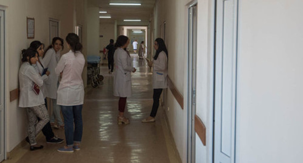 Hospital in Yerevan. Photo: © Sputnik/ Aram Nersesyanhttps://ru.armeniasputnik.am/incidents/20170803/8159587/v-erevane-progremel-vzryv-est-pogibshij.html Hospital in Yerevan. Photo: © Sputnik/ Aram Nersesyanhttps://ru.armeniasputnik.am/incidents/20170803/8159587/v-erevane-progremel-vzryv-est-pogibshij.html