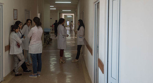Hospital in Yerevan. Photo: © Sputnik/ Aram Nersesyanhttps://ru.armeniasputnik.am/incidents/20170803/8159587/v-erevane-progremel-vzryv-est-pogibshij.html Hospital in Yerevan. Photo: © Sputnik/ Aram Nersesyanhttps://ru.armeniasputnik.am/incidents/20170803/8159587/v-erevane-progremel-vzryv-est-pogibshij.html