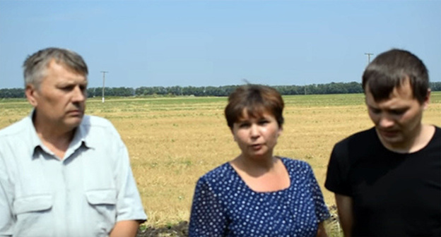 Video appeal of Kuban residents to Russian President Vladimir Putin. Screenshot: https://www.youtube.com/watch?v=RkbCSVnW-HM Video appeal of Kuban residents to Russian President Vladimir Putin. Screenshot: https://www.youtube.com/watch?v=RkbCSVnW-HM