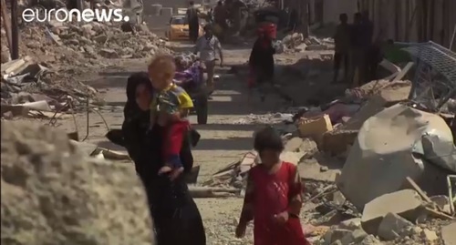 Mosul. Iraq. Screenshot of the video ru.euronews.com/2017/08/03/mosul-back-home Mosul. Iraq. Screenshot of the video ru.euronews.com/2017/08/03/mosul-back-home