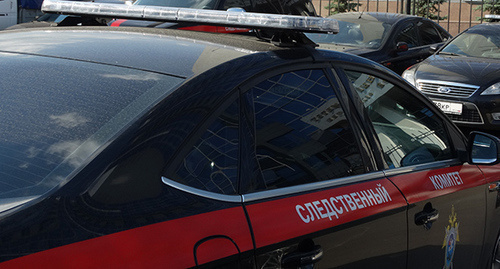 Car of Russia's Investigating Committee. Photo by Nina Tumanova for the Caucasian Knot. Car of Russia's Investigating Committee. Photo by Nina Tumanova for the Caucasian Knot.