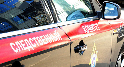 Car of the Investigating Committee. Photo by Nina Tumanova for the Caucasian Knot. Car of the Investigating Committee. Photo by Nina Tumanova for the Caucasian Knot.