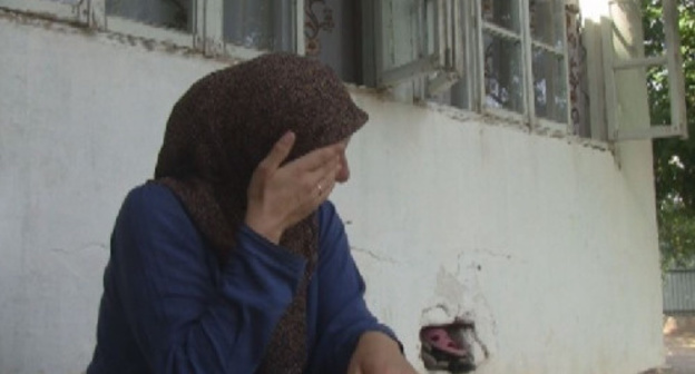 Woman has just received information about death of her husband who had joined militant ranks. Photo: ca-news.org/print:1399716/ Woman has just received information about death of her husband who had joined militant ranks. Photo: ca-news.org/print:1399716/
