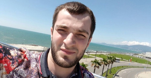 Anzor Magomadov. Photo courtesy of his relatives Anzor Magomadov. Photo courtesy of his relatives