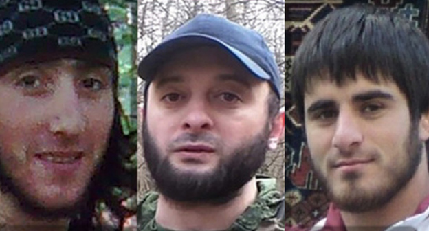 Khasan Khatsiev, Bekkhan Soltukiev, Mikail Cherbizhev. Collage by the "Caucasian Knot" Khasan Khatsiev, Bekkhan Soltukiev, Mikail Cherbizhev. Collage by the "Caucasian Knot"