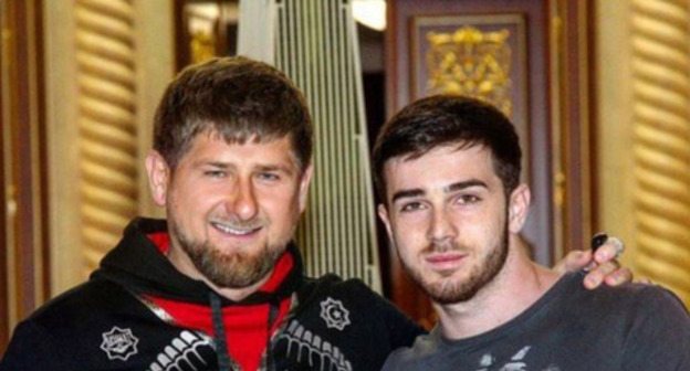 Zelimkhan Bakaev (on the right) with the head of Chechnya Ramzan Kadyrov. Photo: RFE/RL Zelimkhan Bakaev (on the right) with the head of Chechnya Ramzan Kadyrov. Photo: RFE/RL