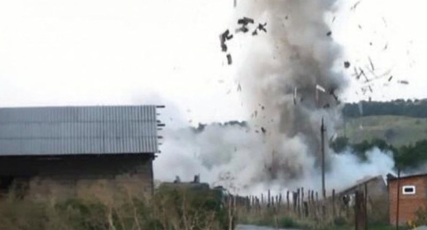 A special operation in the Malgobek District of Ingushetia. Photo http://nac.gov.ru A special operation in the Malgobek District of Ingushetia. Photo http://nac.gov.ru