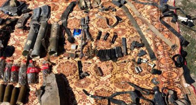 The explosives found in the basement of the house in the village of Psedakh. Ingushetia, August 23, 2017. Photo http://nac.gov.ru The explosives found in the basement of the house in the village of Psedakh. Ingushetia, August 23, 2017. Photo http://nac.gov.ru