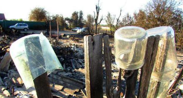 Burned down yard in Krasny Khutor, Volgograd Region, August 2017. Photo by Vyacheslav Yaschenko for the Caucasian Knot. Burned down yard in Krasny Khutor, Volgograd Region, August 2017. Photo by Vyacheslav Yaschenko for the Caucasian Knot.