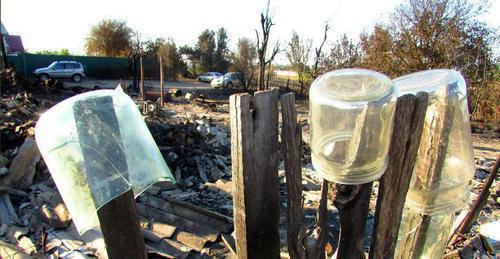 Burned down yard in Krasny Khutor, Volgograd Region, August 2017. Photo by Vyacheslav Yaschenko for the Caucasian Knot. Burned down yard in Krasny Khutor, Volgograd Region, August 2017. Photo by Vyacheslav Yaschenko for the Caucasian Knot.