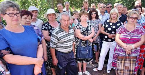 Protest rally of miners in Gukovo, July 2017. Photo by Vyacheslav Prudnikov for the Caucasian Knot. Protest rally of miners in Gukovo, July 2017. Photo by Vyacheslav Prudnikov for the Caucasian Knot.