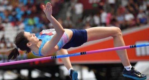 Maria Kuchina at 2017 World Championship. Photo: RusAthletics website. Maria Kuchina at 2017 World Championship. Photo: RusAthletics website.