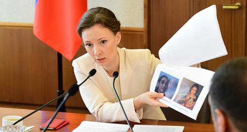 Anna Kuznetsova, the Children’s Ombudsperson in Russia. Photo http://www.deti.gov.ru/display.php?id=7736 Anna Kuznetsova, the Children’s Ombudsperson in Russia. Photo http://www.deti.gov.ru/display.php?id=7736