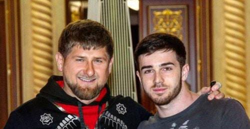 Zelimkhan Bakaev (on the right) with the Chechen leader Ramzan Kadyrov. Photo: RFE/RL Zelimkhan Bakaev (on the right) with the Chechen leader Ramzan Kadyrov. Photo: RFE/RL