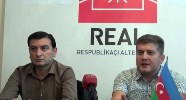 Press conference of the civil movement "Republican Alternative" (ReAL). Photo: Still picture of video at: https://www.youtube.com/watch?v=80iWZX4FUe0 Press conference of the civil movement "Republican Alternative" (ReAL). Photo: Still picture of video at: https://www.youtube.com/watch?v=80iWZX4FUe0
