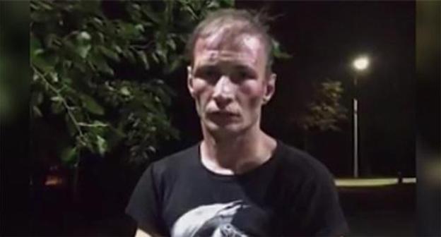 Suspect in the case. Screenshot of video at: http://www.tvc.ru/news/show/id/124471 Suspect in the case. Screenshot of video at: http://www.tvc.ru/news/show/id/124471