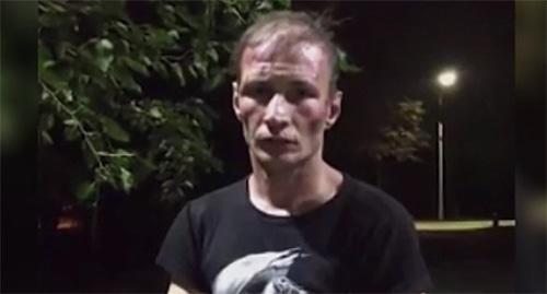 Suspect in the case. Screenshot of video at: http://www.tvc.ru/news/show/id/124471 Suspect in the case. Screenshot of video at: http://www.tvc.ru/news/show/id/124471