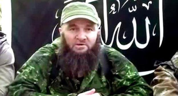 Doku Umarov. Still picture of video posted by user NTDRussian: https://www.youtube.com/watch?v=VPF3GfNCeKQ Doku Umarov. Still picture of video posted by user NTDRussian: https://www.youtube.com/watch?v=VPF3GfNCeKQ