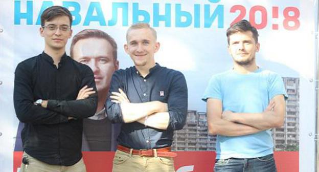 Picket by Alexei Navalny’s supporters in Sochi, September 29, 2017. Photo by Svetlana Kravchenko for the Caucasian Knot. Picket by Alexei Navalny’s supporters in Sochi, September 29, 2017. Photo by Svetlana Kravchenko for the Caucasian Knot.