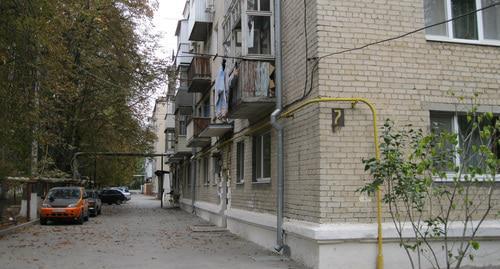 A house in Institutskaya street where Roman Zabolotniy lived. Photo by Konstantin Volgin for "Caucasian Knot" A house in Institutskaya street where Roman Zabolotniy lived. Photo by Konstantin Volgin for "Caucasian Knot"