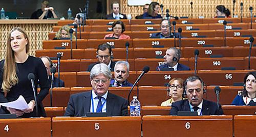 PACE session in Strasbourg. Photo: http://assembly.coe.int/nw/xml/News/News-View-EN.asp?newsid=6824&lang=2&cat=8 PACE session in Strasbourg. Photo: http://assembly.coe.int/nw/xml/News/News-View-EN.asp?newsid=6824&lang=2&cat=8