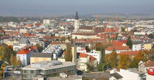 The city of Saint Pelten, Austria. Photo: Summary https://ru.wikipedia.org The city of Saint Pelten, Austria. Photo: Summary https://ru.wikipedia.org