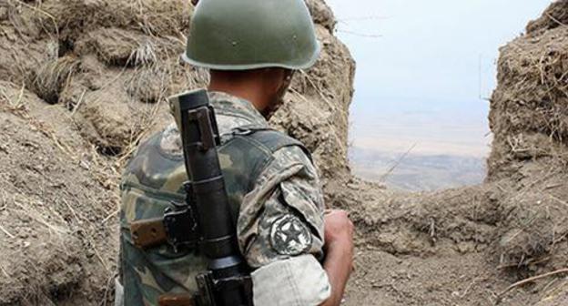 On the contact line in Nagorno-Karabakh. Photo https://sputnik-georgia.ru On the contact line in Nagorno-Karabakh. Photo https://sputnik-georgia.ru