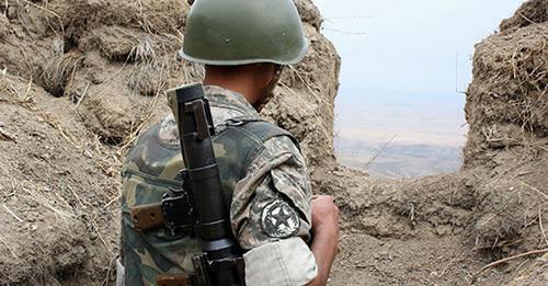 On the contact line in Nagorno-Karabakh. Photo https://sputnik-georgia.ru On the contact line in Nagorno-Karabakh. Photo https://sputnik-georgia.ru