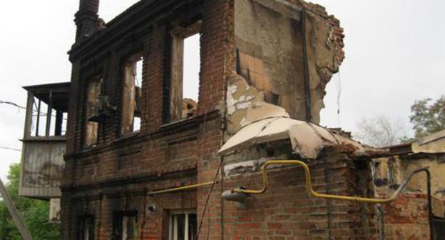 Burnt down house in Rostov-on-Don, August 23, 2017. Photo by Konstantin Volgin for the Caucasian Knot. Burnt down house in Rostov-on-Don, August 23, 2017. Photo by Konstantin Volgin for the Caucasian Knot.