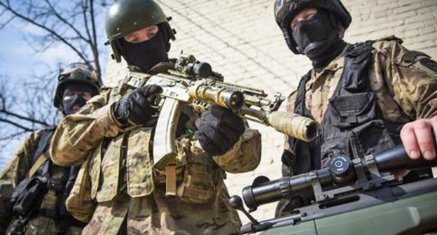Rosgvardia fighters. Photo: Elena Sineok, Yuga.ru Rosgvardia fighters. Photo: Elena Sineok, Yuga.ru