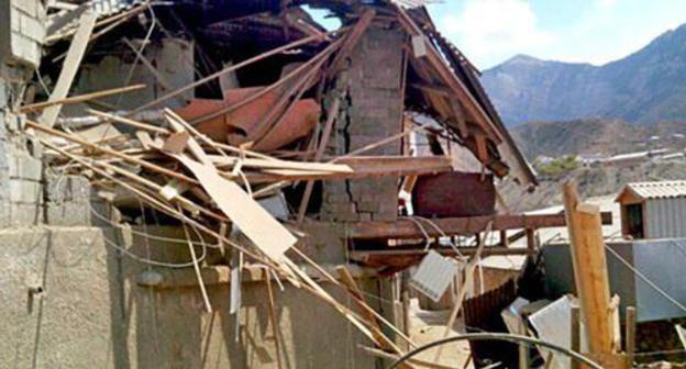 Houses destroyed during special operation in the village of Gimry, Untsukul District of Dagestan, May 2013. Photo: Abu Muavia for the Caucasian Knot. Houses destroyed during special operation in the village of Gimry, Untsukul District of Dagestan, May 2013. Photo: Abu Muavia for the Caucasian Knot.