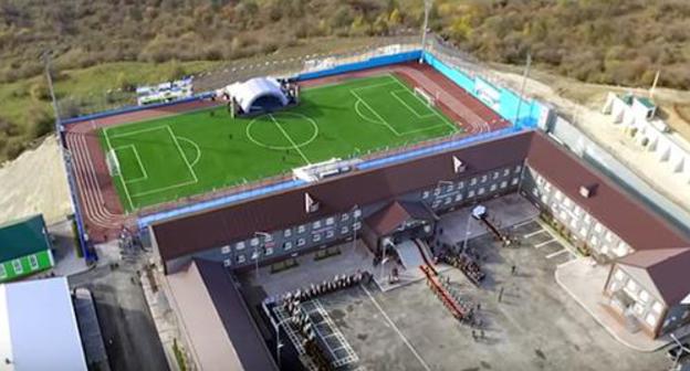 Plan view of multipurpose military-patriotic youth camp in Chechnya. Still picture of video: https://www.youtube.com/watch?time_continue=8&v=5gvCxAQrDks Plan view of multipurpose military-patriotic youth camp in Chechnya. Still picture of video: https://www.youtube.com/watch?time_continue=8&v=5gvCxAQrDks