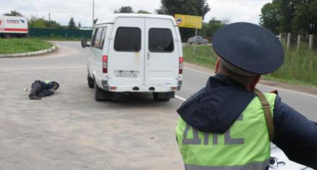 Road-and-patrol service block post. Photo: http://nac.gov.ru Road-and-patrol service block post. Photo: http://nac.gov.ru