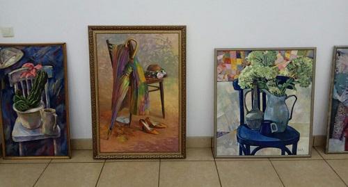 Works of "The Chair in Art" exhibition. Photo is provided to the Caucasian Knot by Tatiana Vaganova. Works of "The Chair in Art" exhibition. Photo is provided to the Caucasian Knot by Tatiana Vaganova.