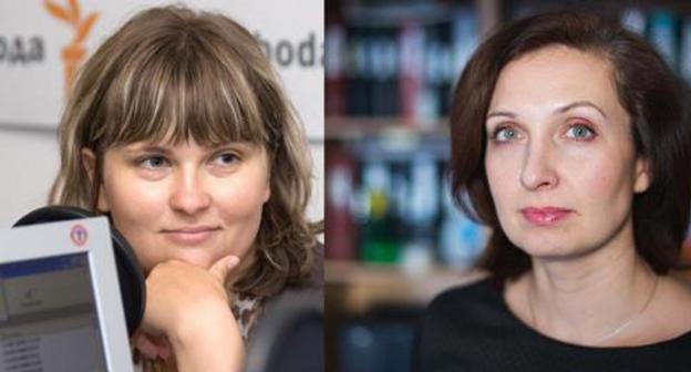 Elena Milashina and Olga Sadovskaya (right). Collage by the Caucasian Knot. Photo: Michael Solunin http://www.nhc.no, RFE/RL Elena Milashina and Olga Sadovskaya (right). Collage by the Caucasian Knot. Photo: Michael Solunin http://www.nhc.no, RFE/RL