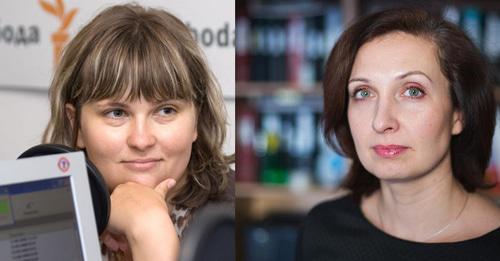 Elena Milashina and Olga Sadovskaya (right). Collage by the Caucasian Knot. Photo: Michael Solunin http://www.nhc.no, RFE/RL Elena Milashina and Olga Sadovskaya (right). Collage by the Caucasian Knot. Photo: Michael Solunin http://www.nhc.no, RFE/RL