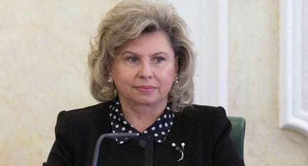 Tatiana Moskalkova. Photo: The Council of the Federation of the Federal Assembly of the Russian Federation https://ru.wikipedia.org Tatiana Moskalkova. Photo: The Council of the Federation of the Federal Assembly of the Russian Federation https://ru.wikipedia.org
