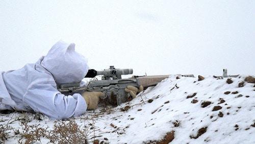 Sniper of the Azerbaijani army. Photo https://mod.gov.az/ru/foto-arhiv-045/?gid=20858 Sniper of the Azerbaijani army. Photo https://mod.gov.az/ru/foto-arhiv-045/?gid=20858