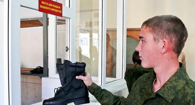 A recruit. Photo https://function.mil.ru/news_page/country/more.htm?id=11919941@egNews A recruit. Photo https://function.mil.ru/news_page/country/more.htm?id=11919941@egNews