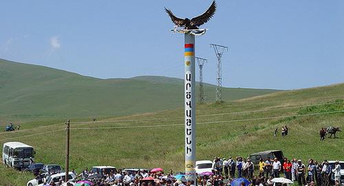 Memorial to Artsvashen. Photo: official website of Gegharkunik Region, http://gegharkunik.mtad.am/news/item/2012/08/09/arcvashen/ Memorial to Artsvashen. Photo: official website of Gegharkunik Region, http://gegharkunik.mtad.am/news/item/2012/08/09/arcvashen/