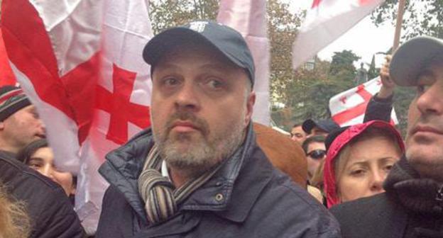 Giorgi Baramidze take part in rally organized by the "United National Movement", Tbilisi, December 6, 2017. Photo by Galina Gotua for the Caucasian Knot. Giorgi Baramidze take part in rally organized by the "United National Movement", Tbilisi, December 6, 2017. Photo by Galina Gotua for the Caucasian Knot.